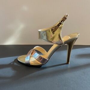 Ivanka Trump Meade Strappy Sandals Gold/Bronze Metallic -- Excellent condition